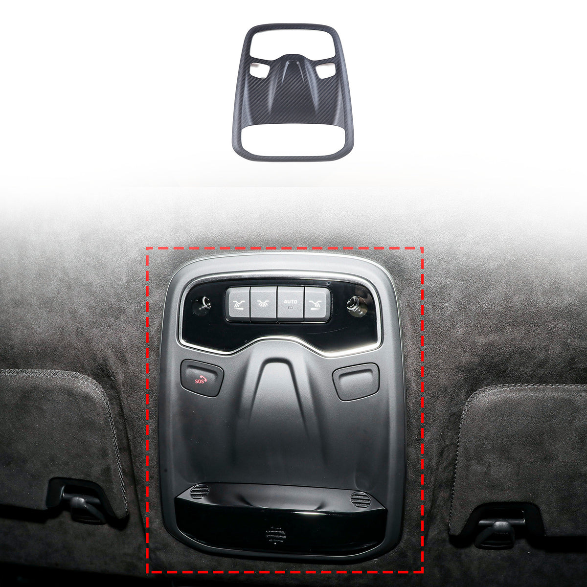 Matte Dry Real Carbon Fiber Full Interior Set Trim Kit For Lotus Emira 2021-25 - Variants 6-10 2