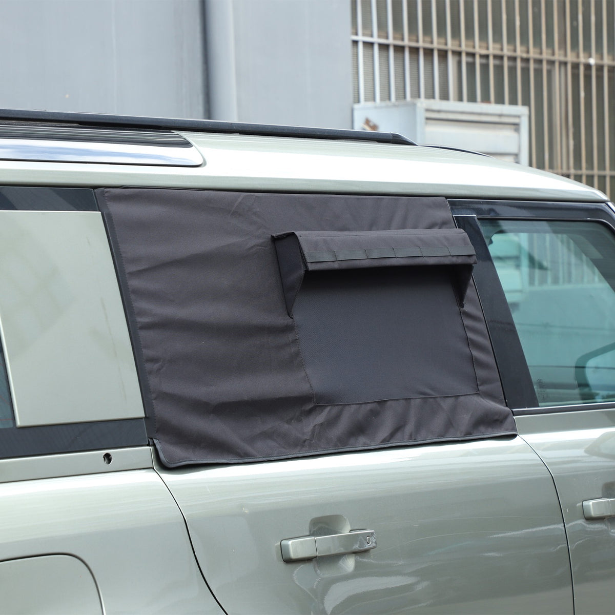 Rear Door Window Sun Shade Cover For Land Rover Defender L663 2020+ 13