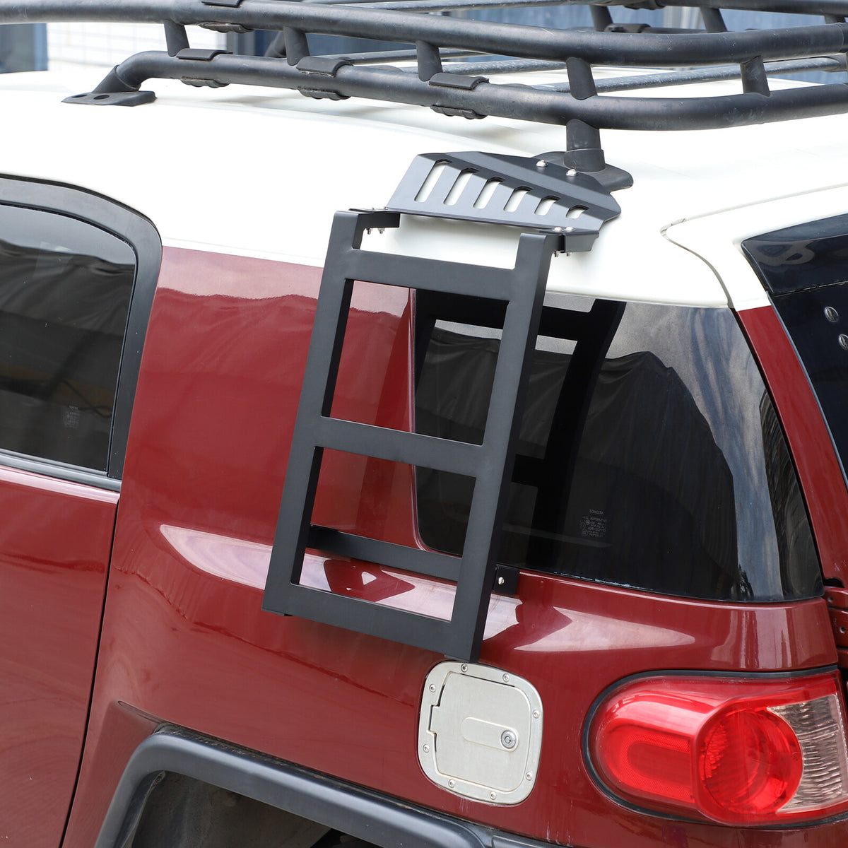 Left Side Window Step Ladder Roof Rack Access for Toyota FJ Cruiser 2007-2021 4