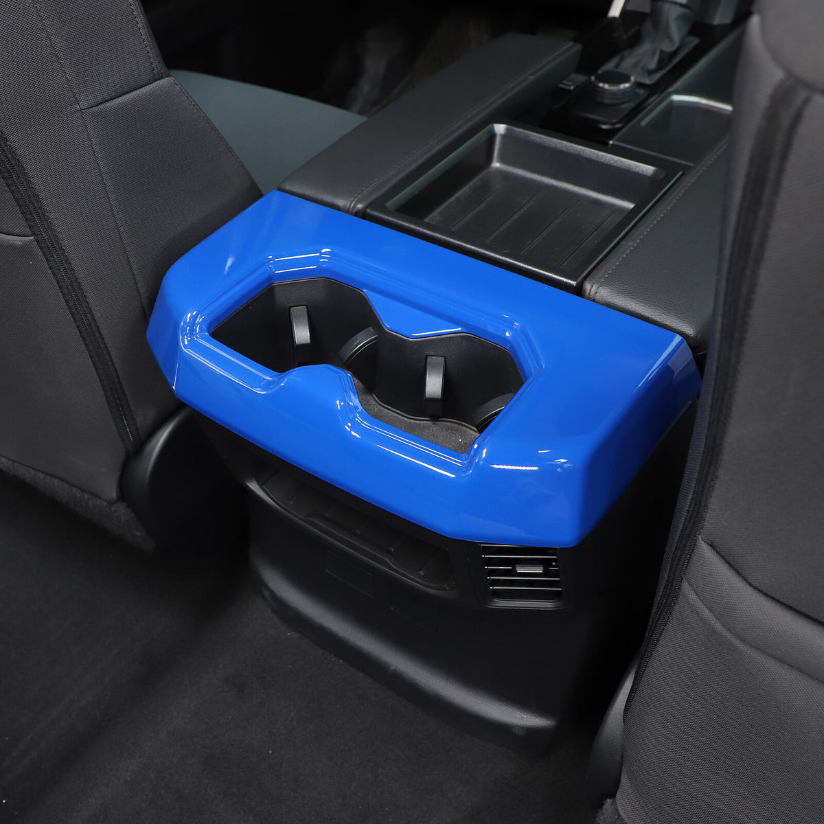 ABS Blue Car Center Panel Trim Interior Accessories For Toyota Tundra 2022-2026 - Variants 1-5 32