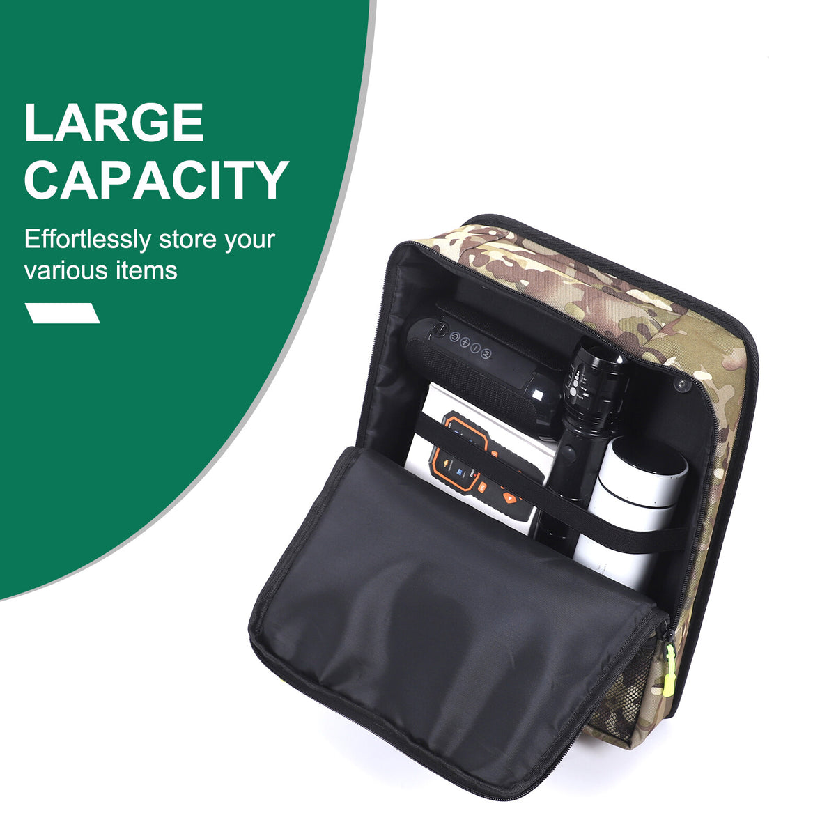 Camouflage Rear Trunk Side Window Storage Bag Tray For LR Defender 110 L663 20+ 4