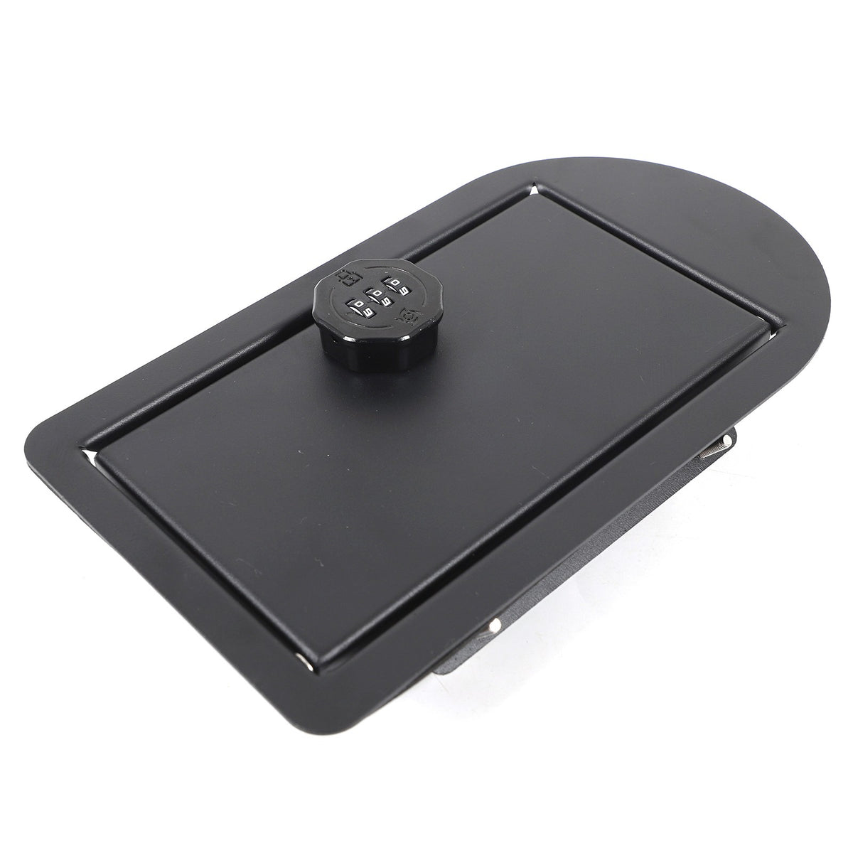 Carbon Steel Fuel Tank Cap Anti-Theft Lock Trim For LR Defender L663 04-18 US 4