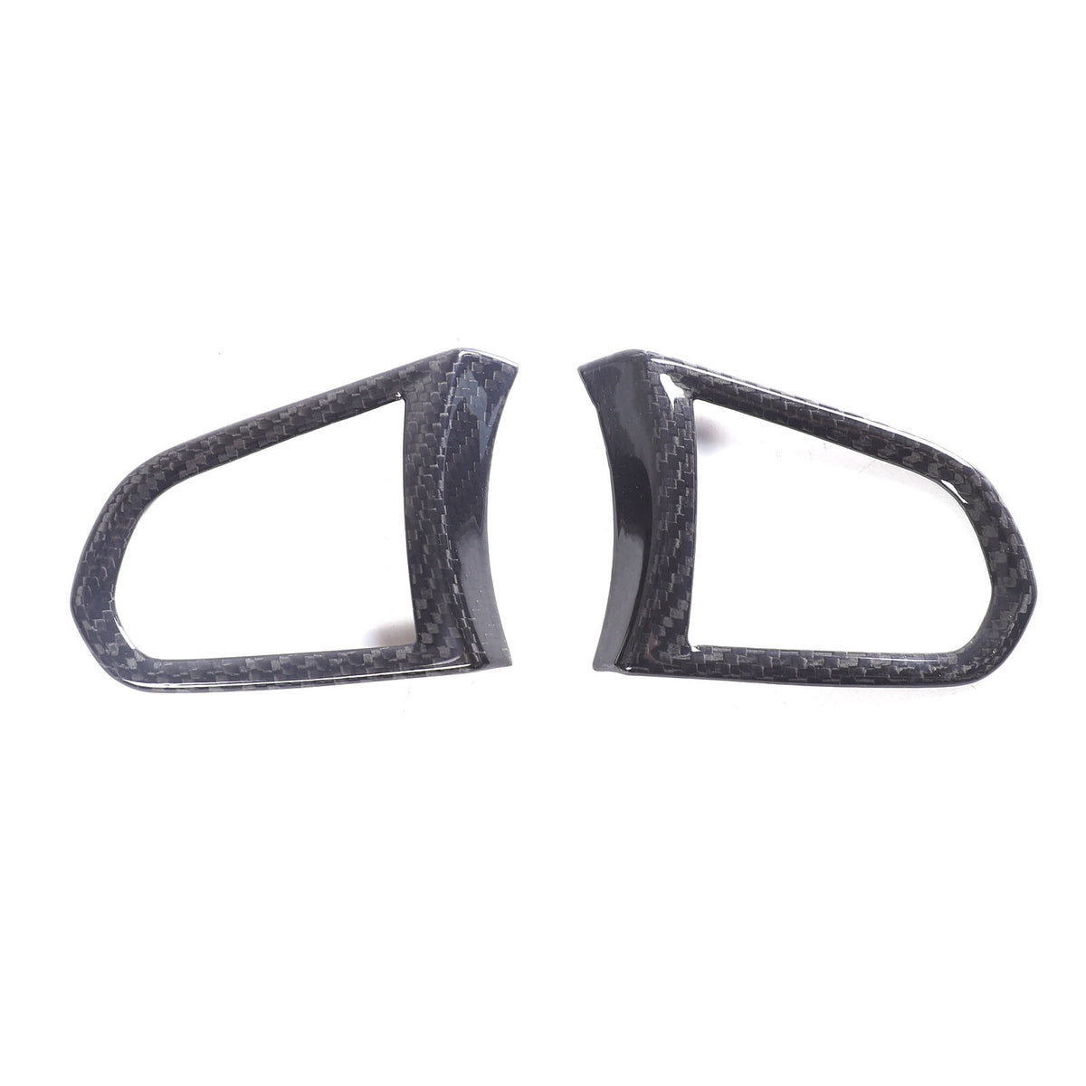 Real Carbon Fiber Steering Wheel Button Cover Trim For Lotus EMIRA 2021-25 US 6