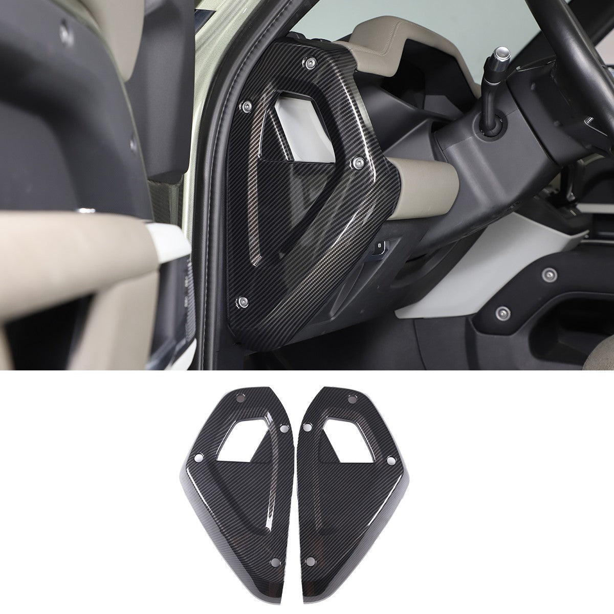 Center Console Trim Kit For Land Rover Defender L663 2020+ US 22