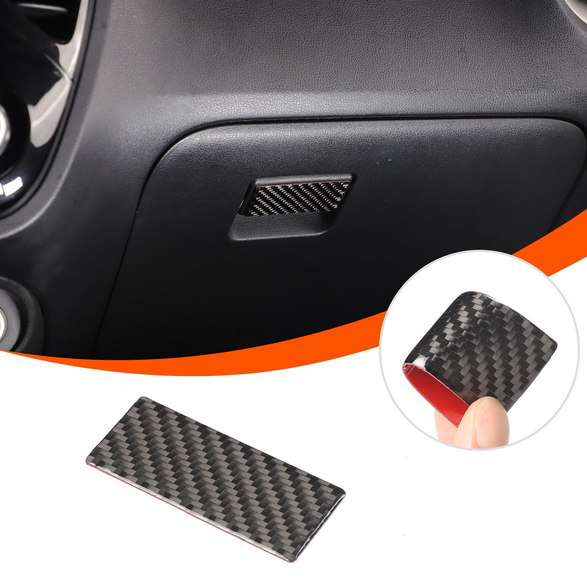 Soft Carbon Fiber Interior Center Console trim Sticker For Nissan Juke 2011-2019 7
