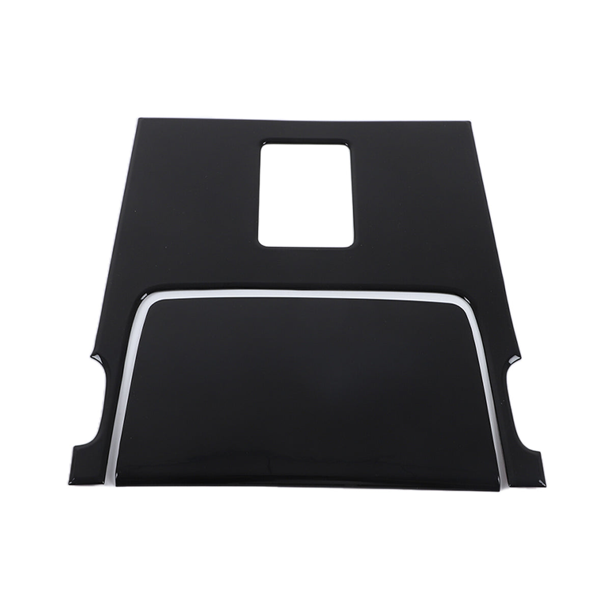 Glossy Black Center Console Gear Panel Trim For LR Discovery Sport L550 24+ 13
