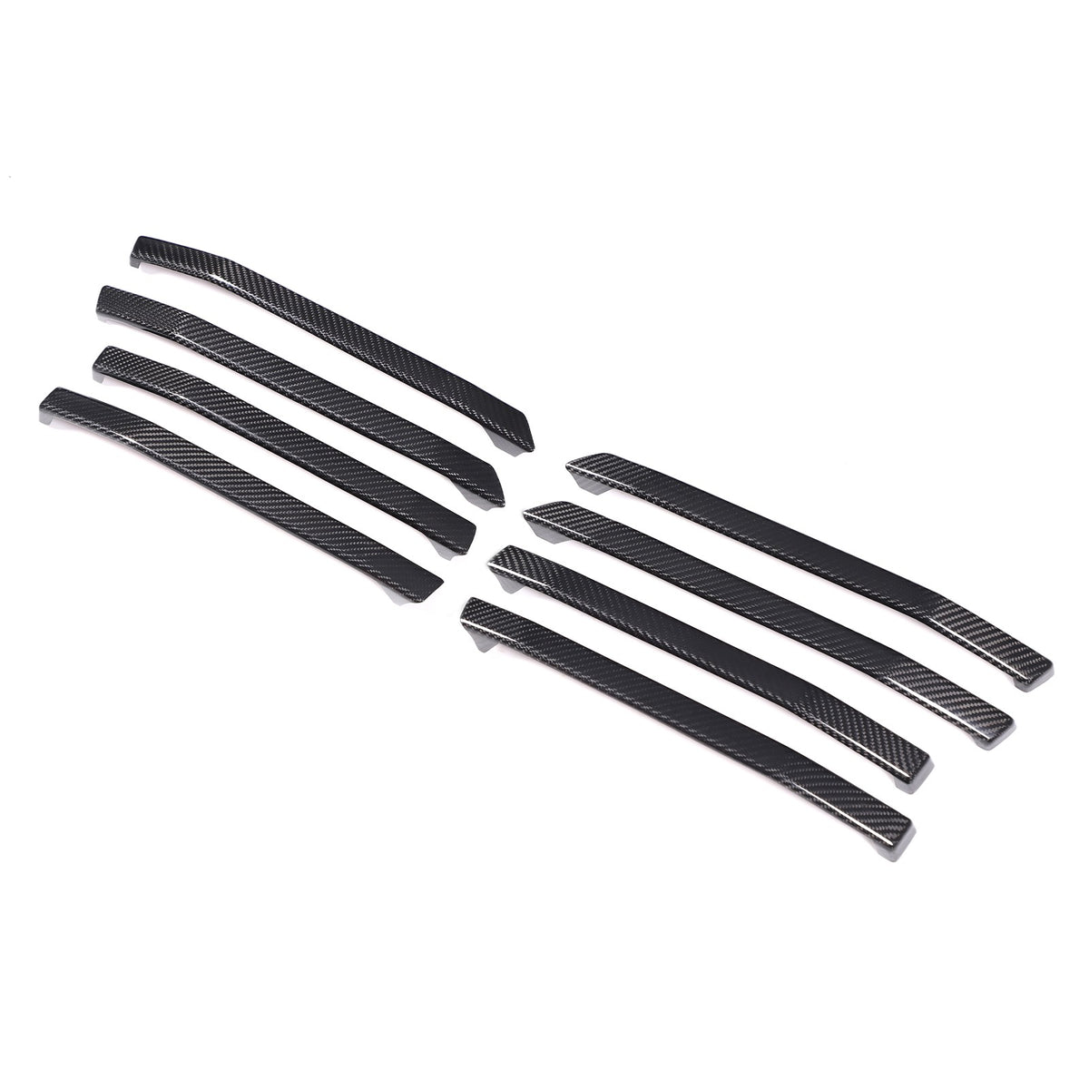 Real Carbon Fiber Front Bumper Grille Trim Kit For Benz G-Class G550 W465 2025+ 5