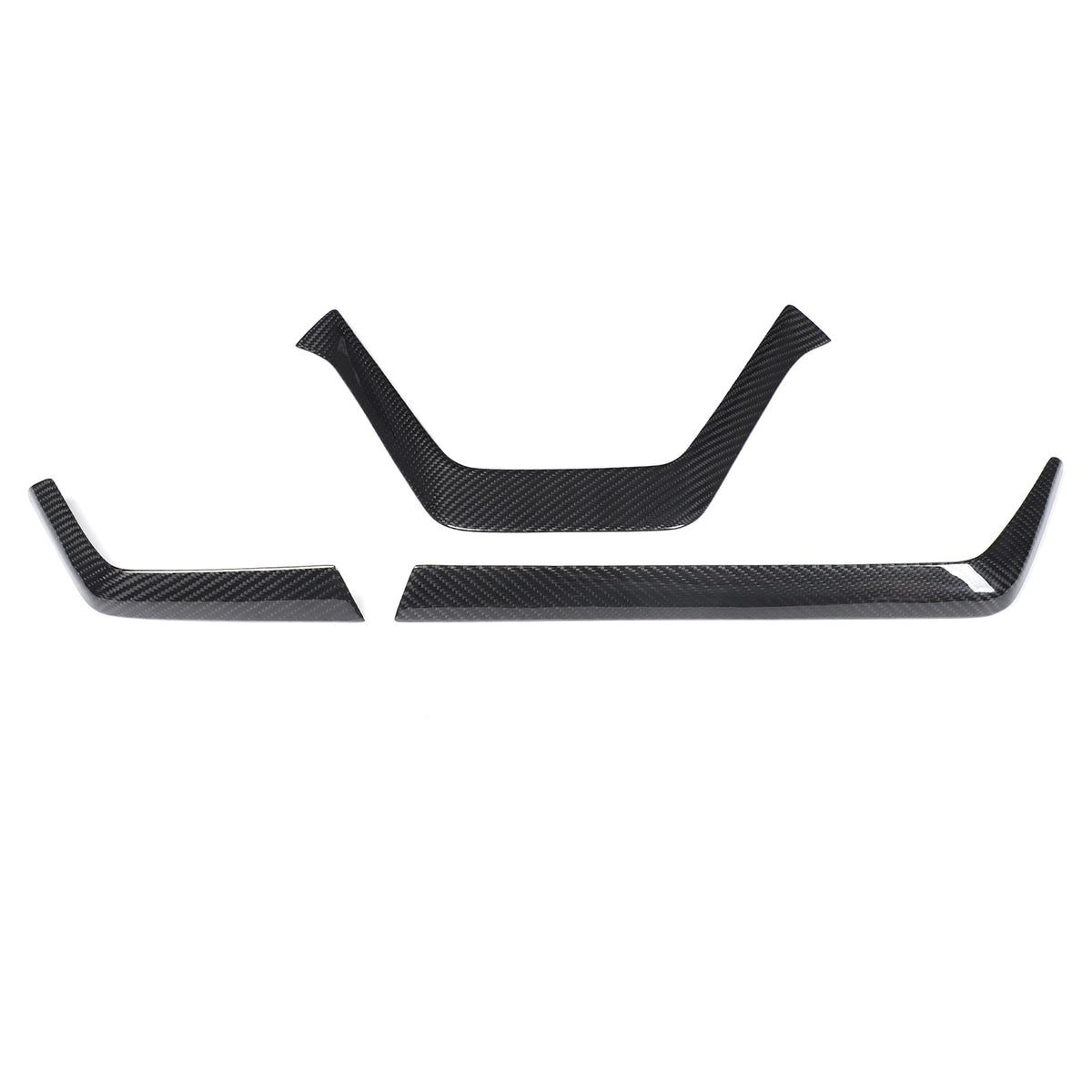 Real Dry Carbon Fiber Interior Center Trim For Corvette C8 2026+ Stingray ZR1 64