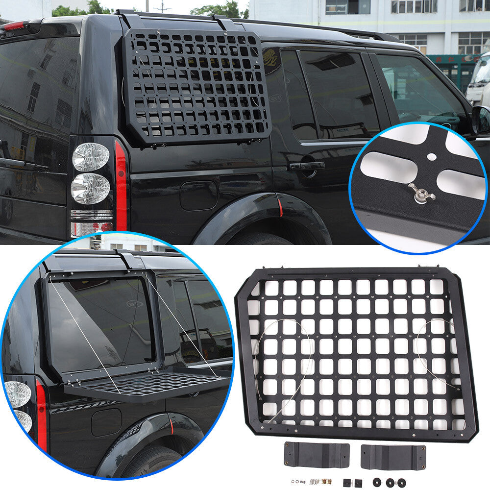 Left & Right Rear Window Molle Panel Rack For Land Rover Discovery 4 LR4 04-16 3