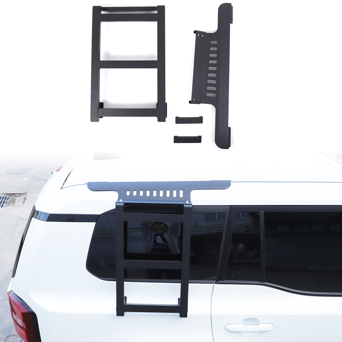 Car Rear Right Side Window Ladder Climbing For Toyota Land Cruiser LC250 24+ US 10