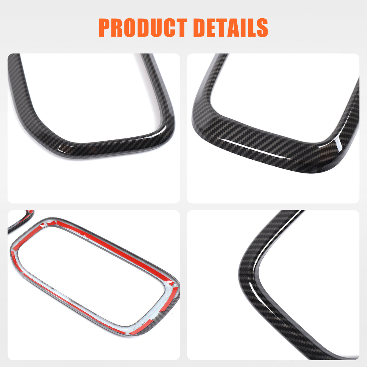 Carbon Fiber ABS Front Bumper Side Air Intake Trim For Benz G-Class W465 25+ US 7