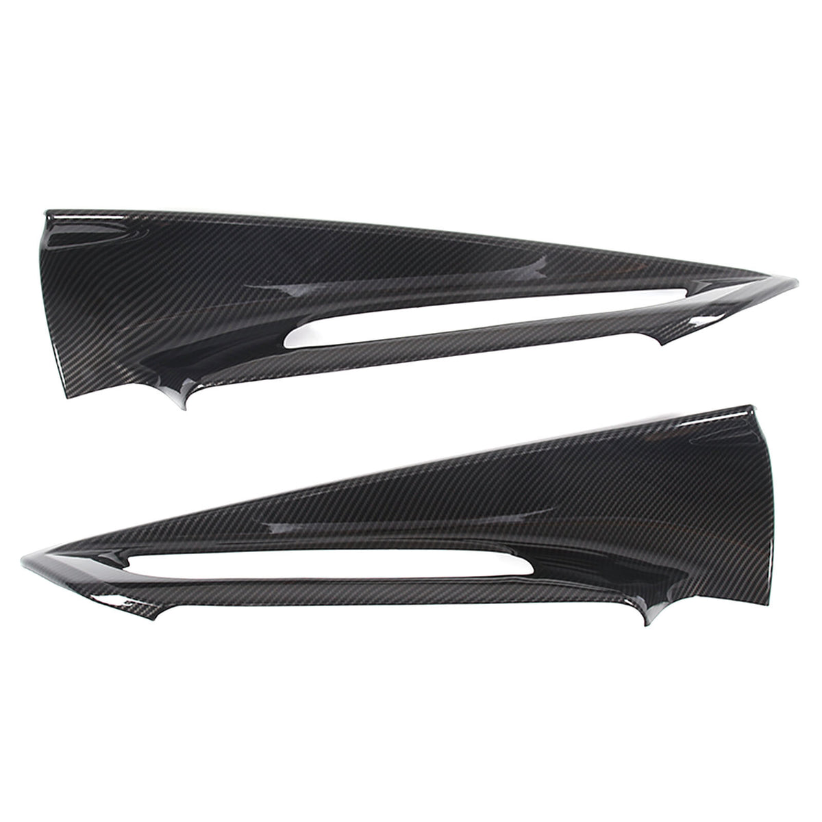 Carbon Fiber ABS Interior Door Panel Trim Cover Frame For Corvette C8 2020-2026 13
