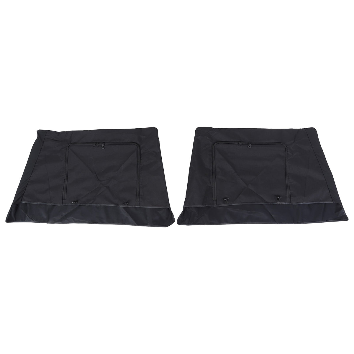 Black ABS Rear Window Visor Sun Shade Cover For Volvo XC90 2015-2024 5