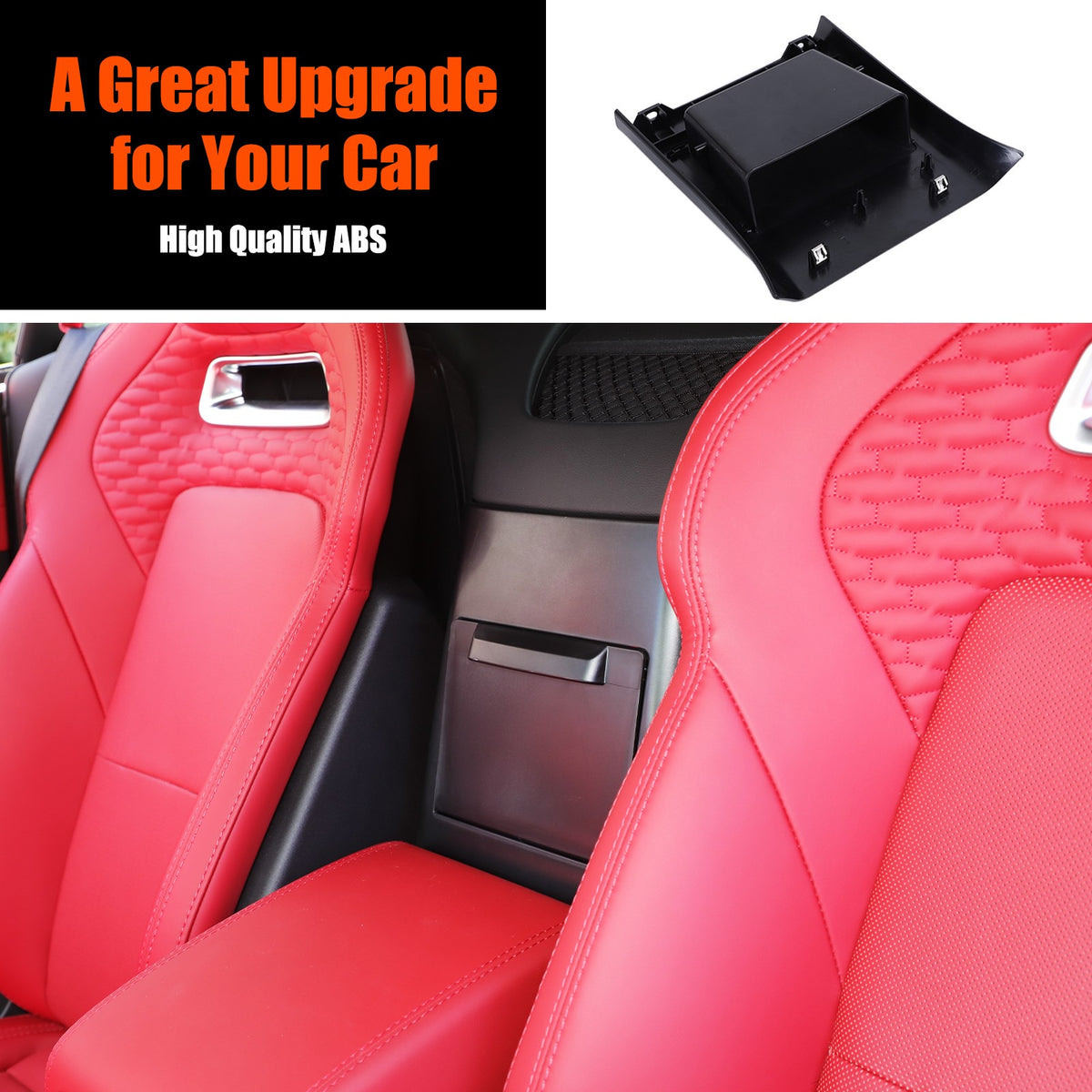 Center Conosle Back Storage Box Trim Cover For Jaguar F-TYPE Coupe 2013-24 US 14