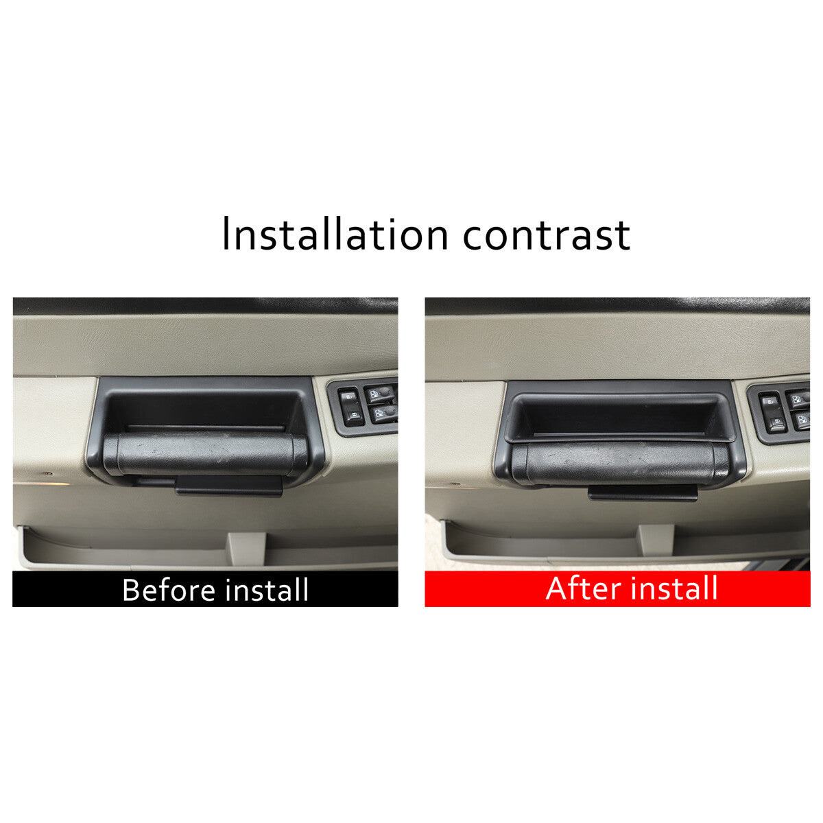 Dash Center Console Storage Box Tray Side Organizer Set For Hummer H2 2003-07 US 27