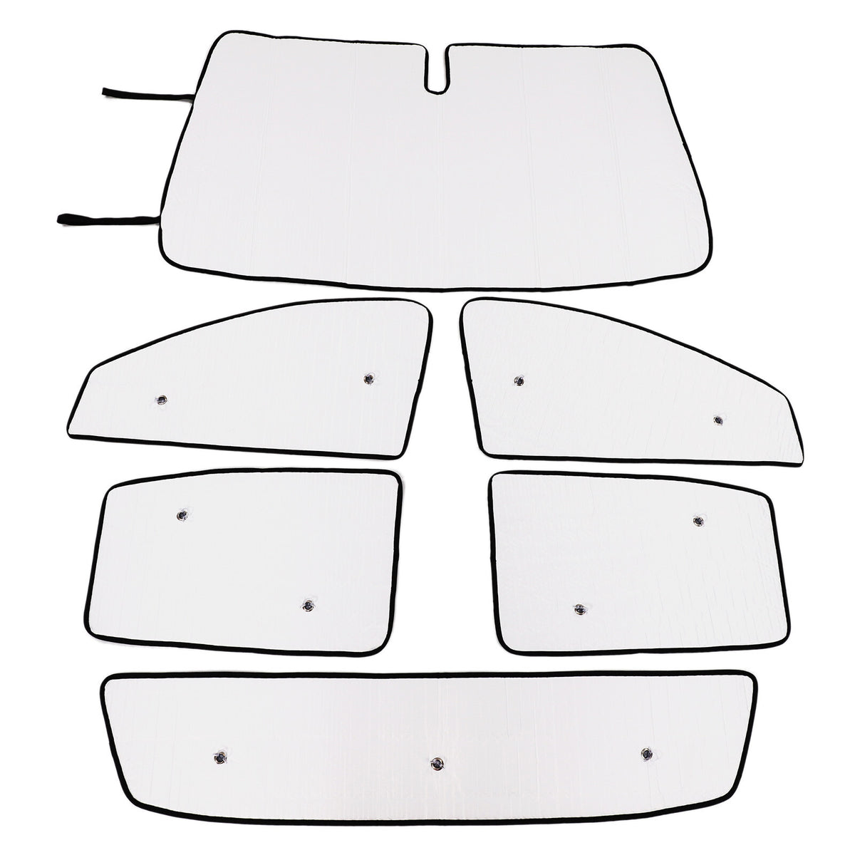 6PCS Windshield Sunshade Front Window Sun Shade Visor For Ford Ranger 2015-21 US 4
