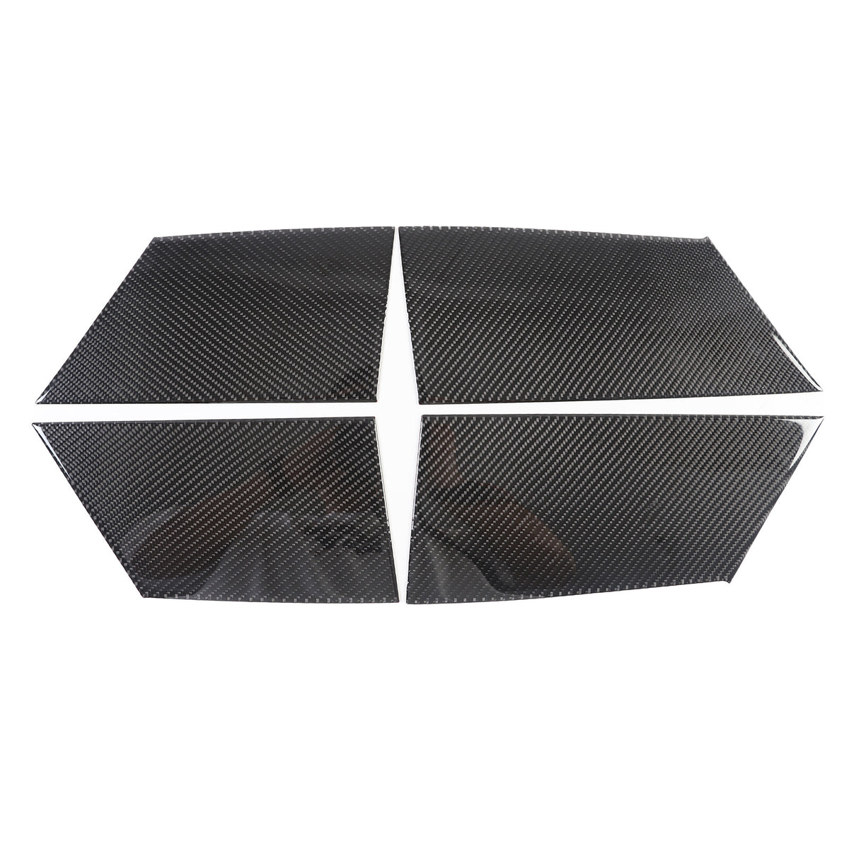Carbon Fiber Inner Door Trim Panel Sticker For Nissan Titan 2016-23 17