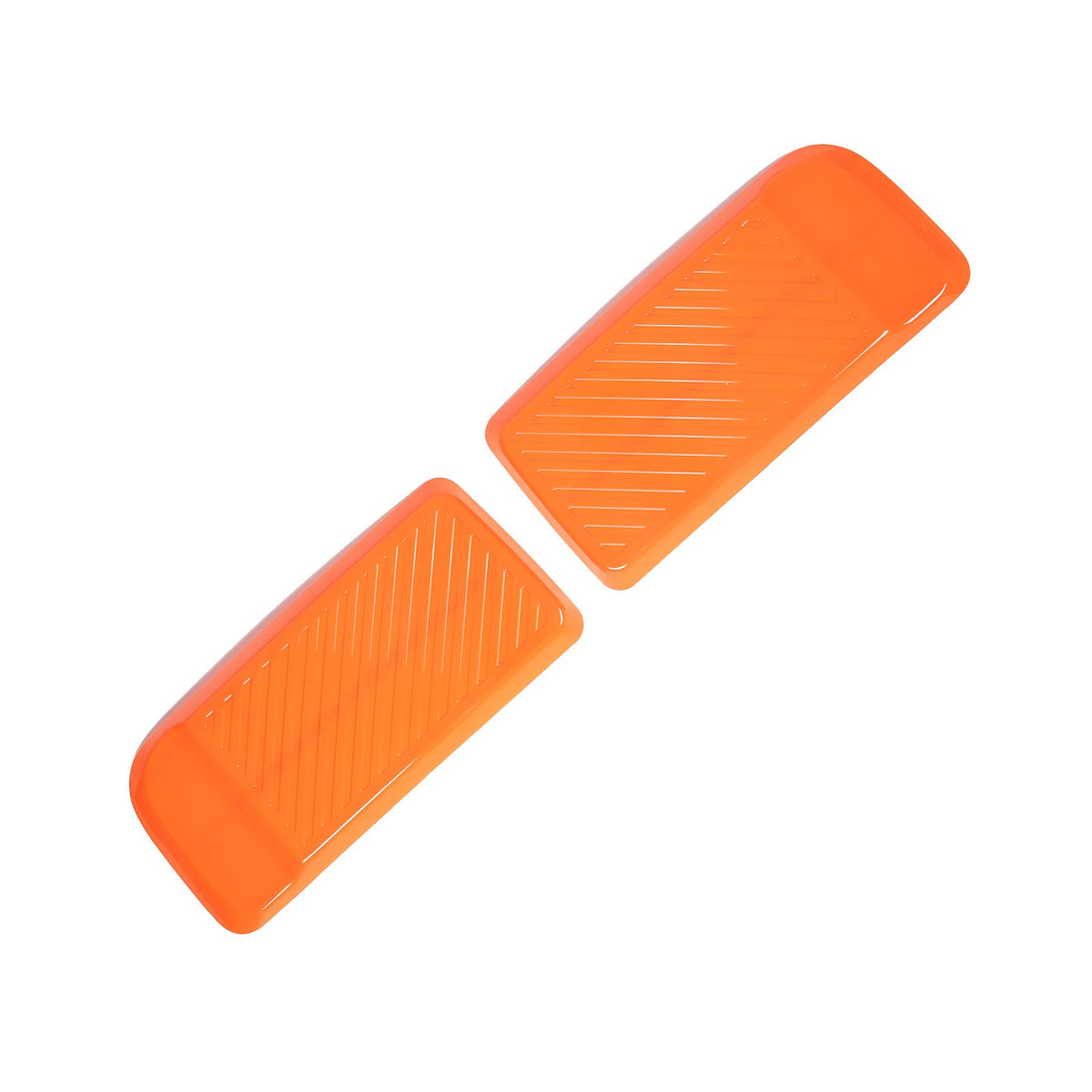 Orange ABS Front Bumper Side Trim Cover For Ford Maverick 2022-2024 US 3