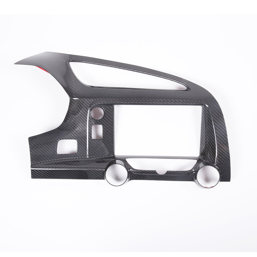 Real Carbon Fiber Interior Dashboard Trim Cover Decor Kit For Corvette C7 14-19 9