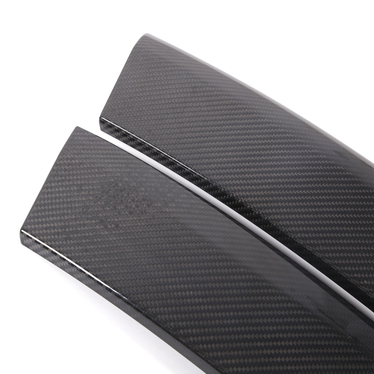 Real Dry Carbon Fiber Side Fender Cover Trim For Corvette C6 2005-2013 17