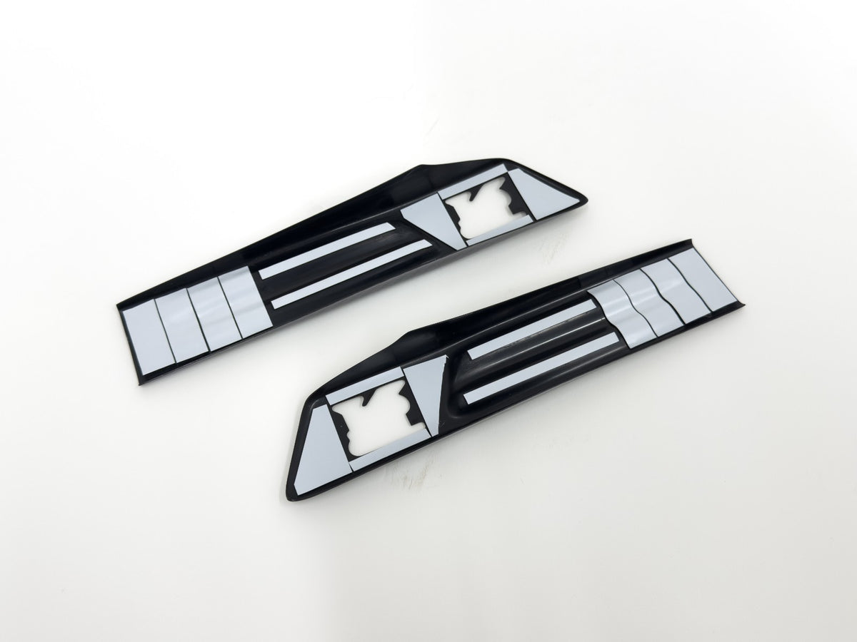 RSW Carbon Fender Emblem Panels For Nissan R35 GT-R MY07-13 Left & Right Handle 4