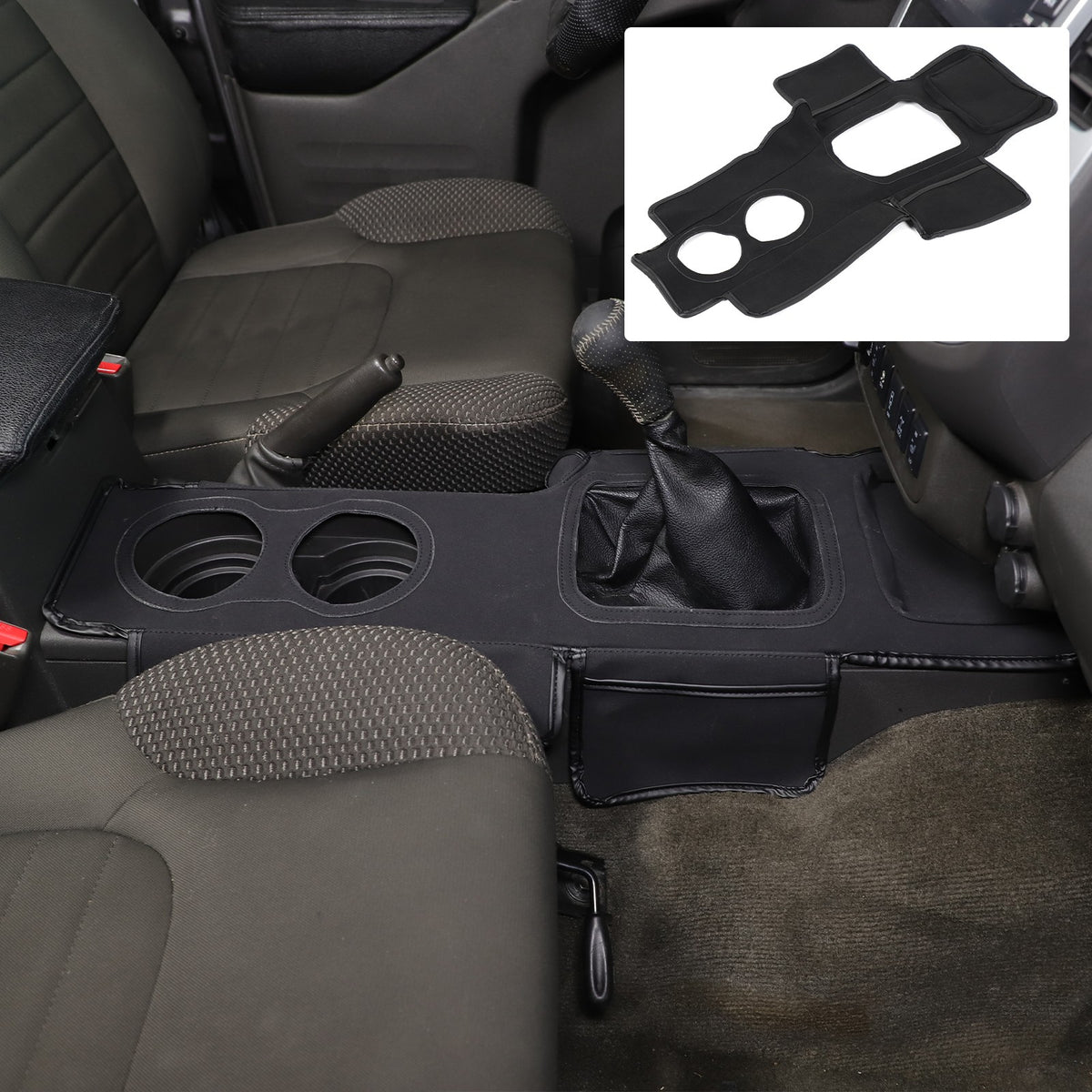 Suede Cloth Center Console Gear Shift Trim Cover For Nissan Frontier 2013-21 US 16