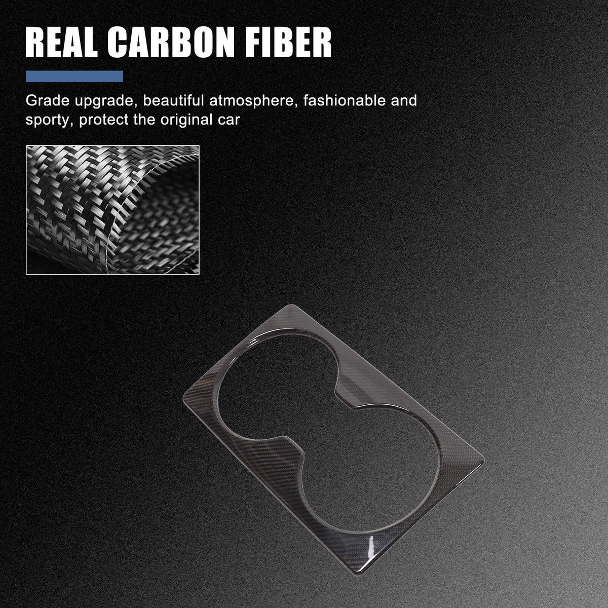 Real Carbon Fiber Rear Seat Audio Speaker Panel Trim For Nissan GTR R35 2008-16 10