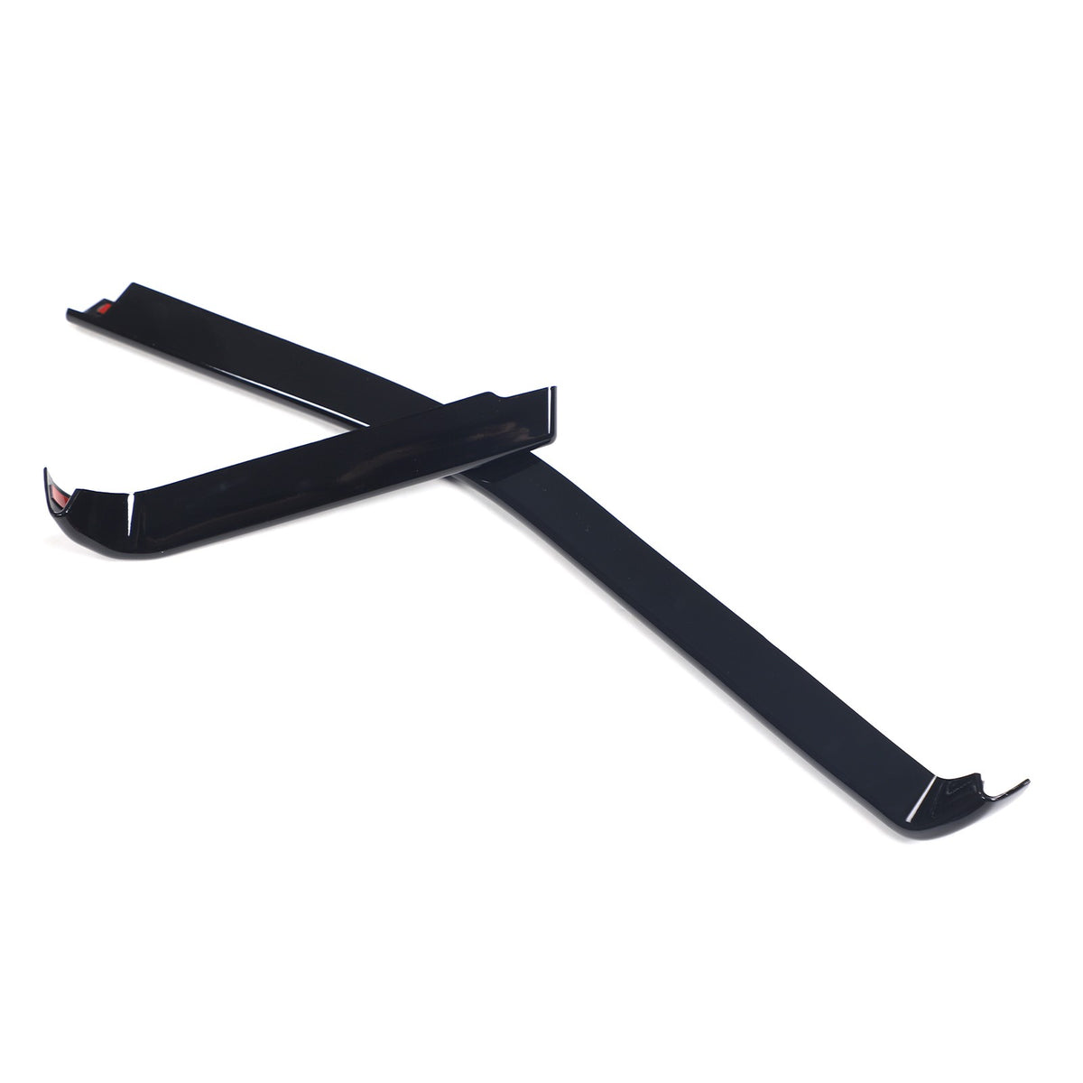 Glossy Piano Black Center Console Panel Trim Set For Corvette C8 2026+ 60