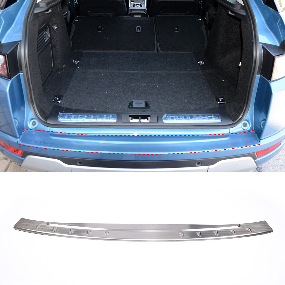 Chrome Rear Bumper Guard Protector Bar Steel For LR Range Rover Evoque 2012-19 3