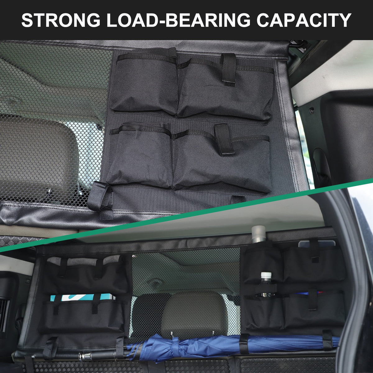 Rear Trunk Cargo Organizer Isolation Net W/ Bag For LR Defender 110 L663 20-23 7