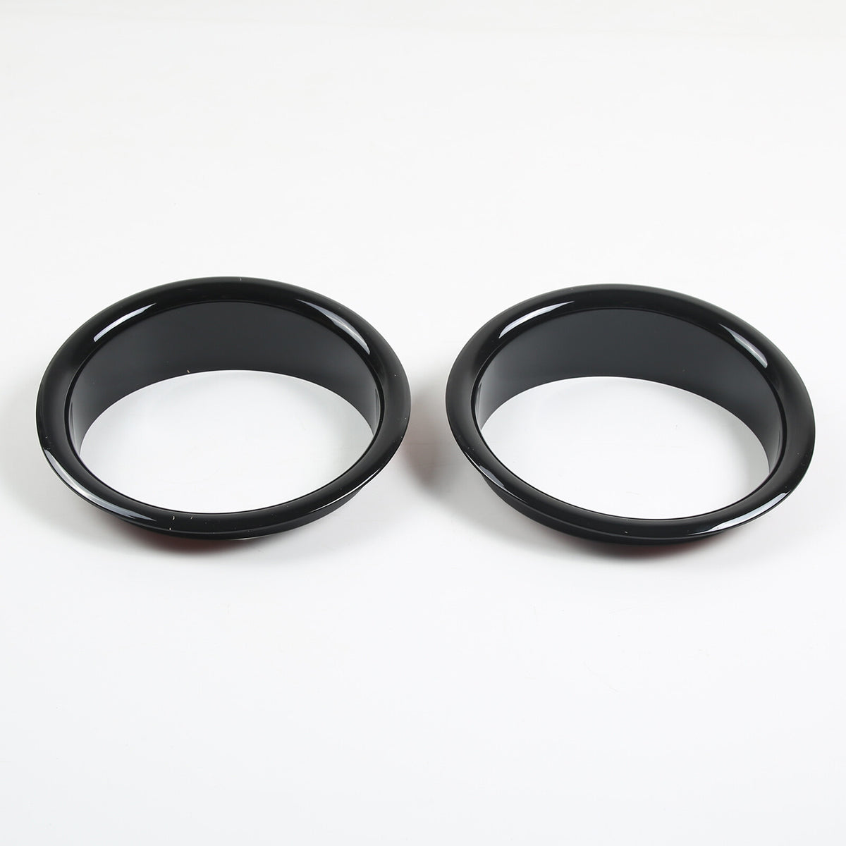 Glossy Piano Black Front Bumper Exterior Trim Cover Set For Hummer H2 2003-2009 - Styles 6-10 5