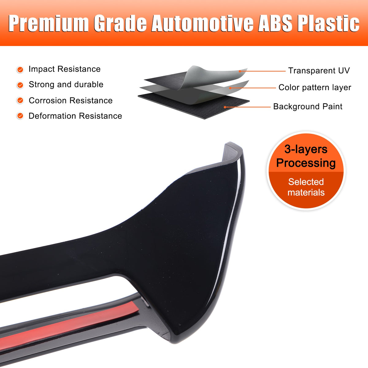 Glossy Piano Black Center Console Panel Trim Set For Corvette C8 2026+ US 38