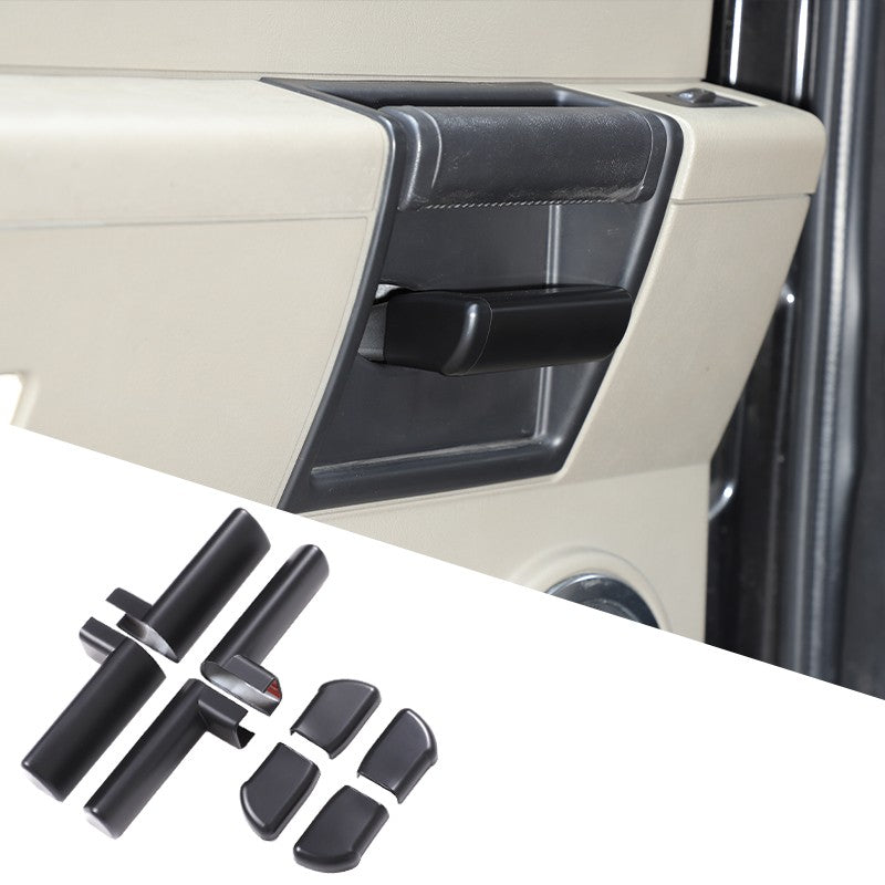 Matte Black ABS Interior Door Handle Cover Trim For Hummer H2 2003-2007 22