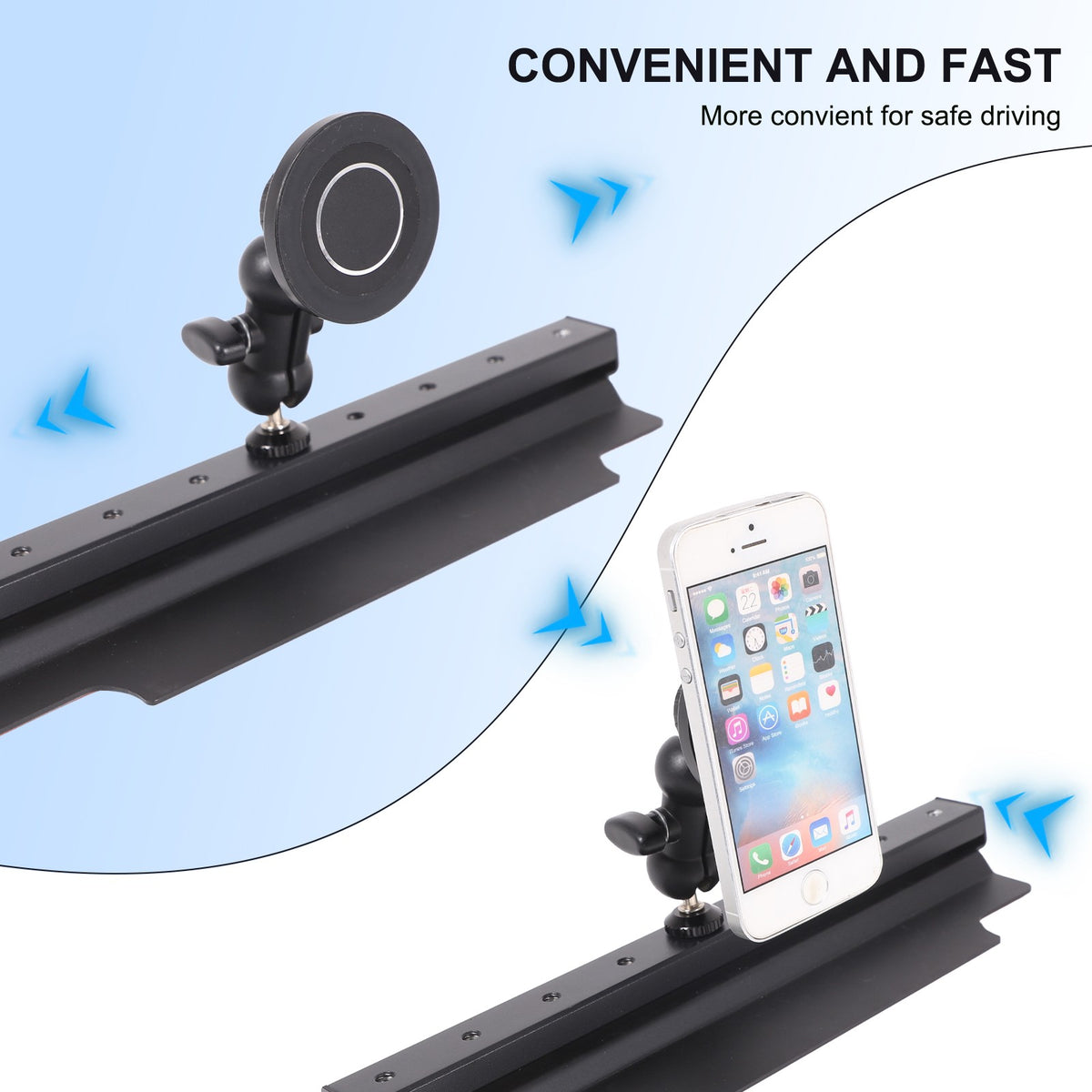 Off-Road Magnetic Phone Holder For Land Rover Discovery 3 L319 2004-2009 14