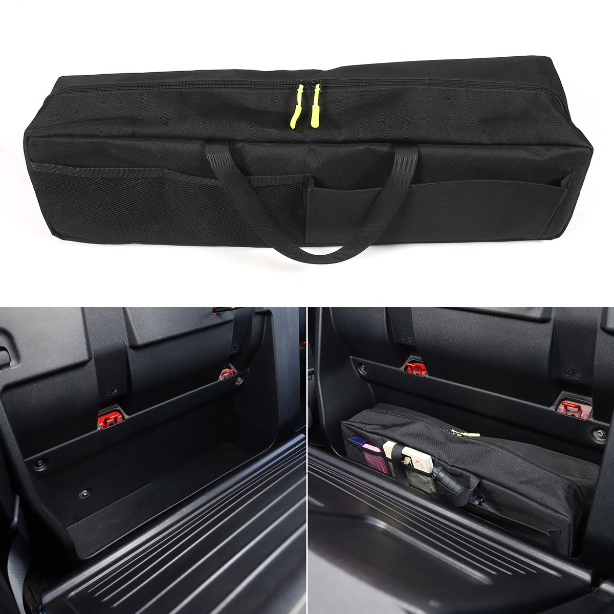 Car Auto Trunk Organizer Rear Seat Storage Bag For Toyota Tacoma 2016-2022 6