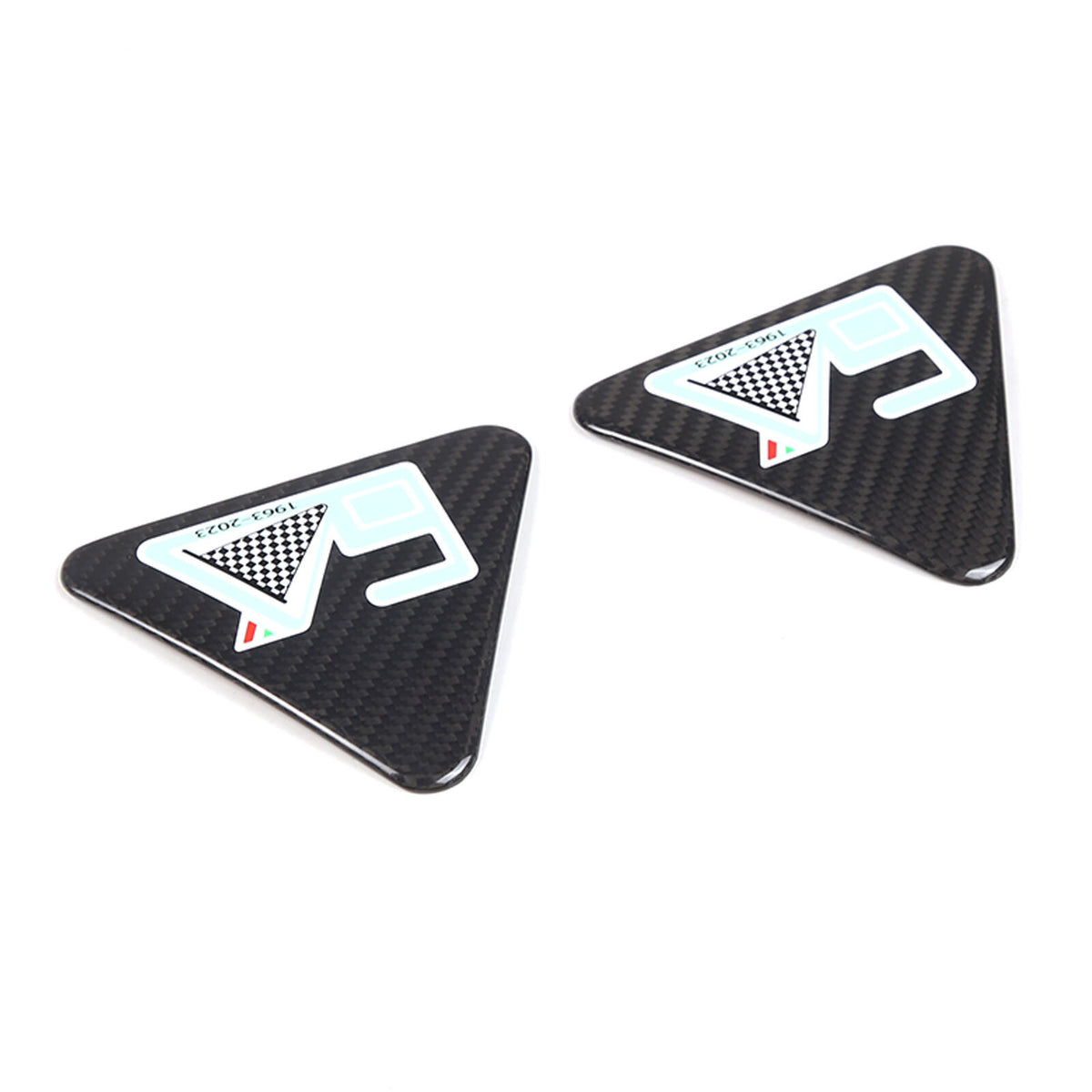 Real Carbon Car Side Fender Emblem Badge Trim For Alfa Romeo Giulia/Stelvio 17+ 7