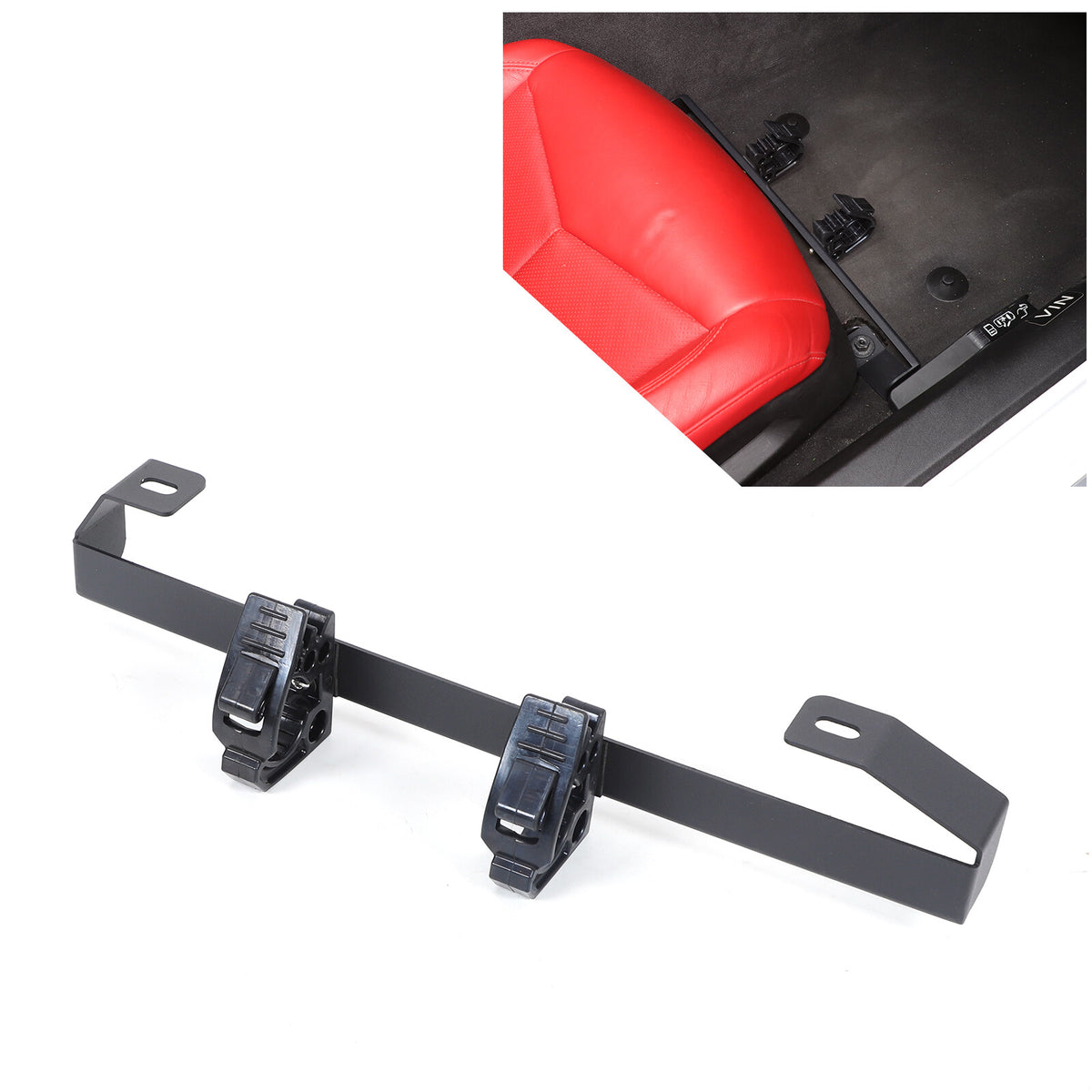 Passanger Side Under Seat Flashlight Holder Bracket Mount For Corvette C8 20-26 10