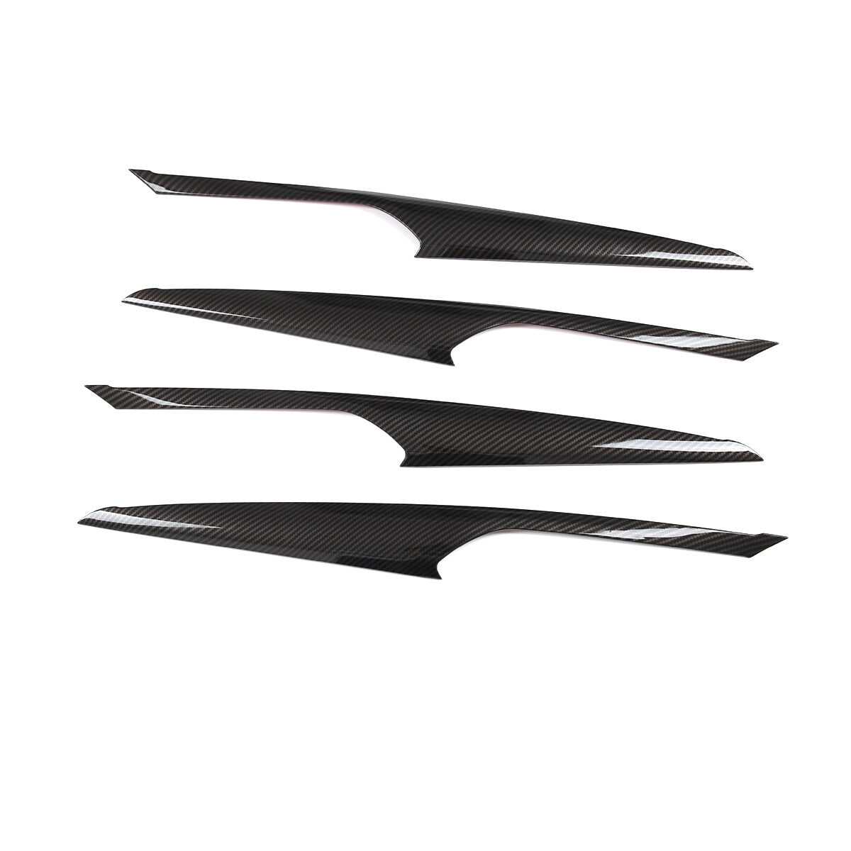 Inner Door Trim For BMW X3 G01 18-24 Carbon Fiber Decorate Panel Strip Cover US 3