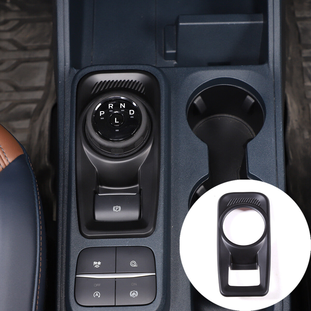 Matte Black Full Interior Set Panel Decor Cover Trim Kit For Ford Maverick 22-24 144