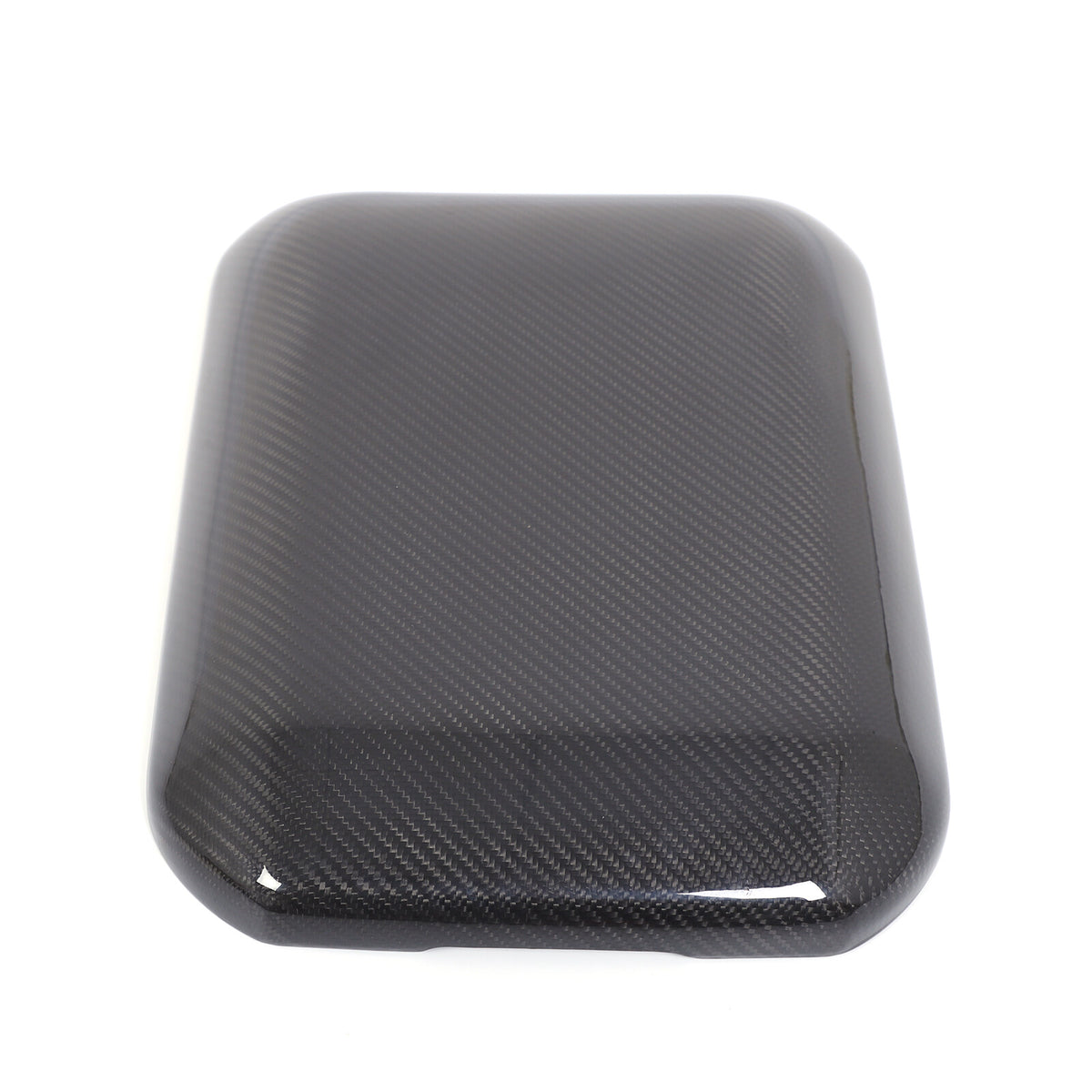 Real Carbon Fiber Center Armrest Box Trim For Toyota Land Cruiser LC250 24+ 20