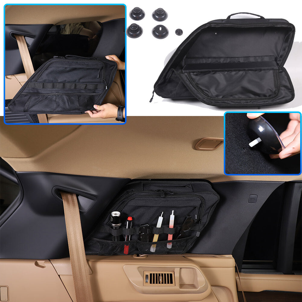 Car Trunk Side Window Storage Bag Tool Bag For LR Range Rover Sport 2023-24 1