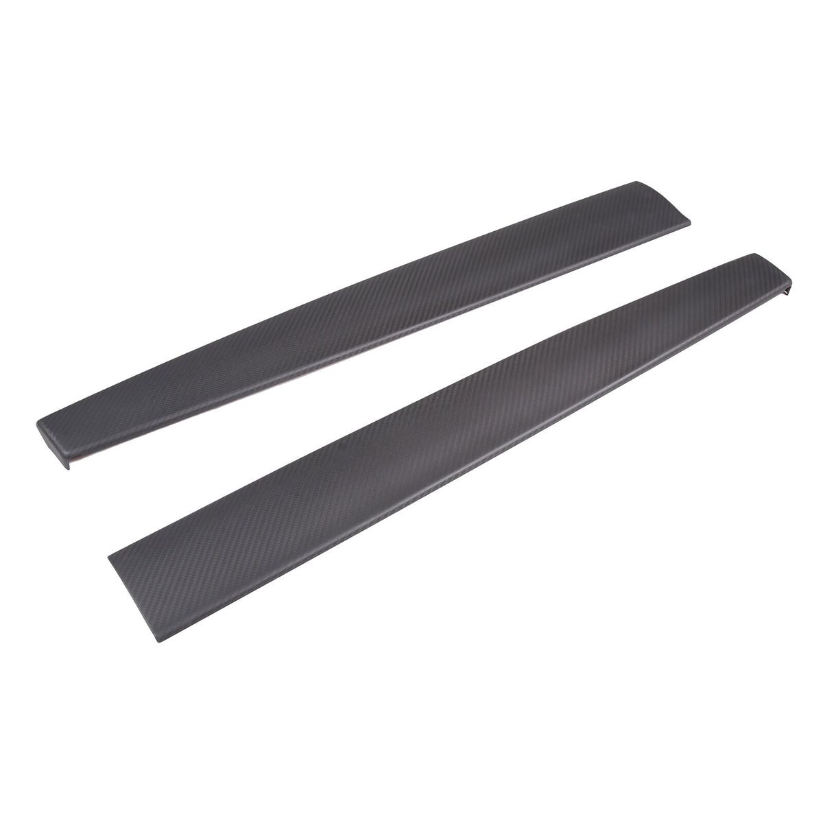 Matte Real Carbon Fiber Dashboard Panel Cover Trim For Tesla Model Y 3 2016-2022 7