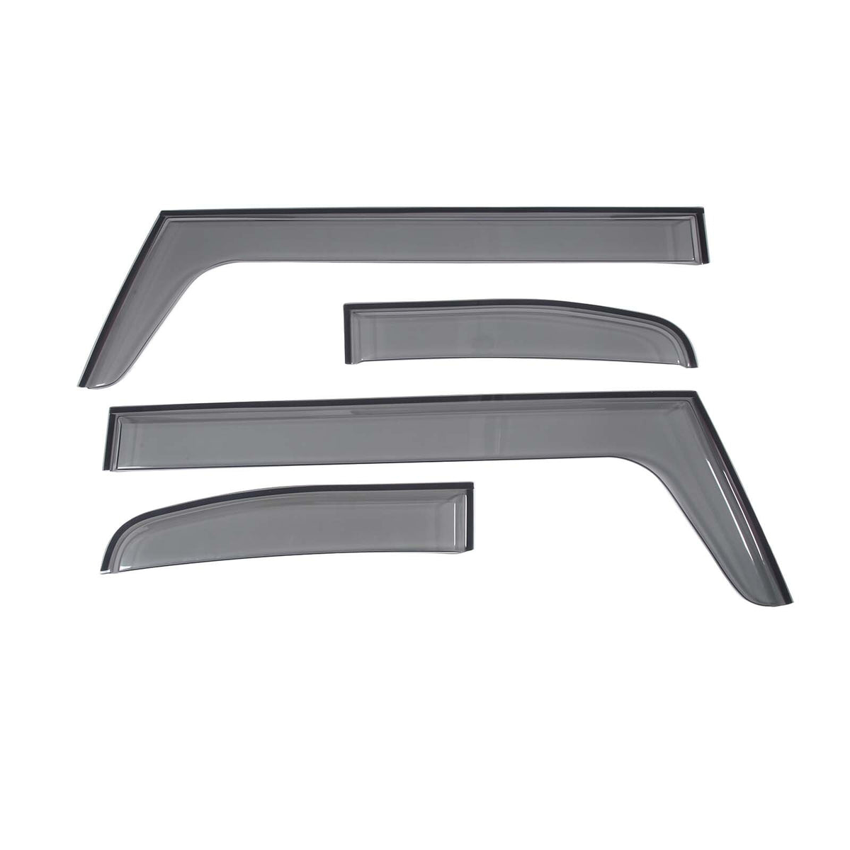 4PCS Weather Shields window visor Sun Visors For Toyot-a FJ CRUISER 2007-2021 12