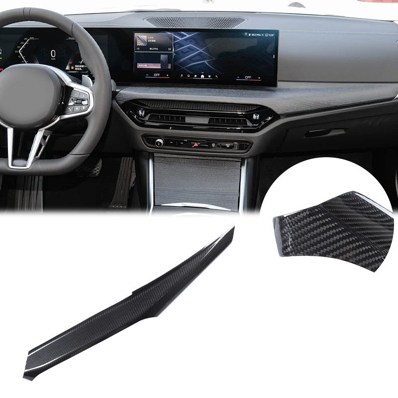 Real Carbon Fiber Center Console Trim For BMW 3 4 G20 G22 330i 430i 2025+ US 19