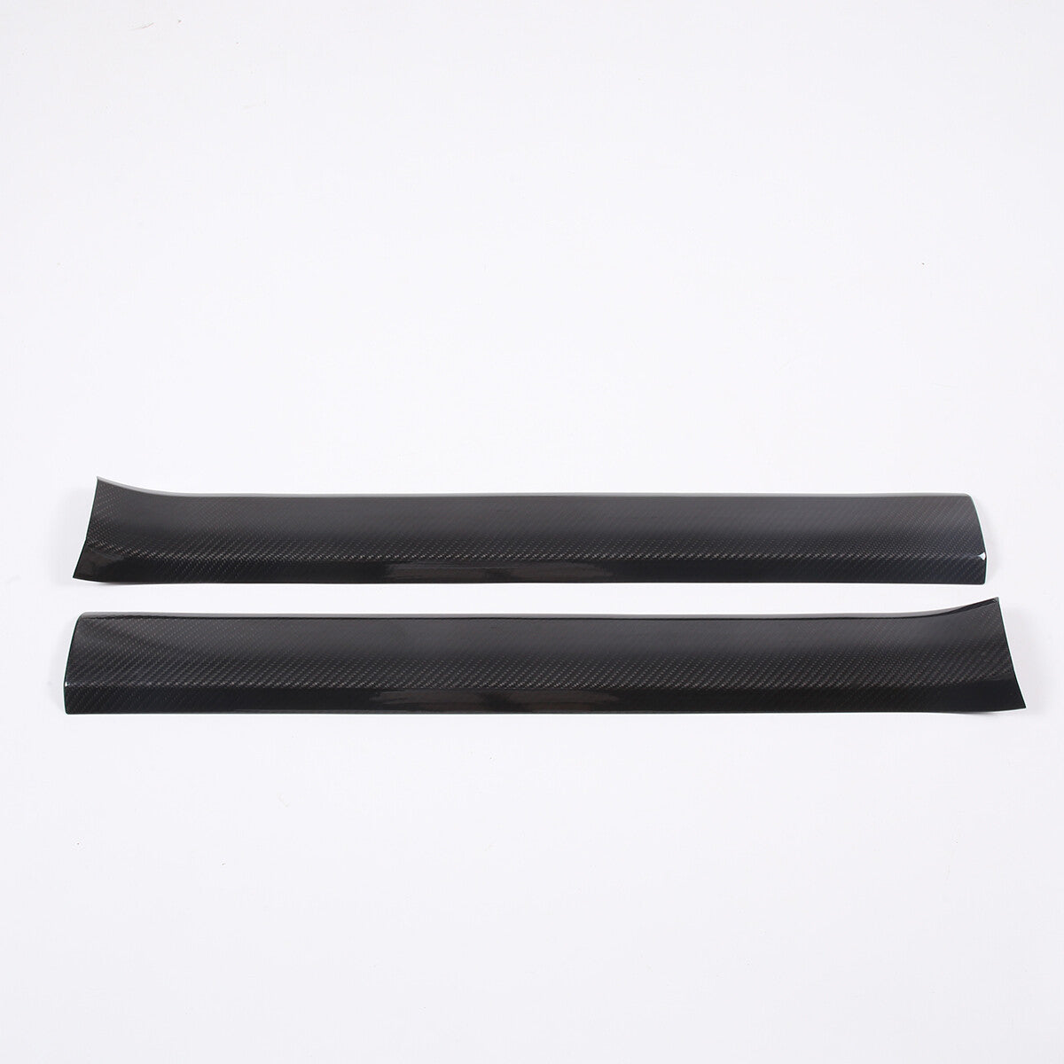 Real Carbon Fiber Built In Scuff Door Sill Bar Plate For Corvette C6 2005-2013 6