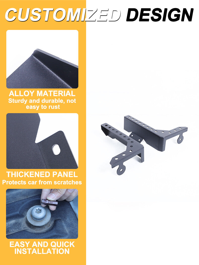 Rear Bumper Mounting Cargo Carrier Box Support Bracket For Toyota Tundra 22-26 22