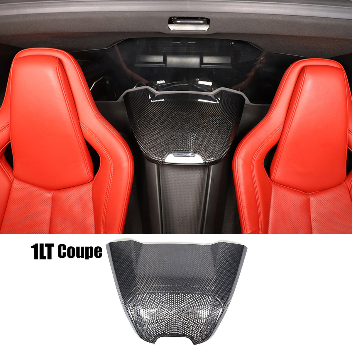 Real Dry Carbon Fiber Full Interior Center Set Trim Kit For Corvette C8 20-25 US - Styles 66-67 18
