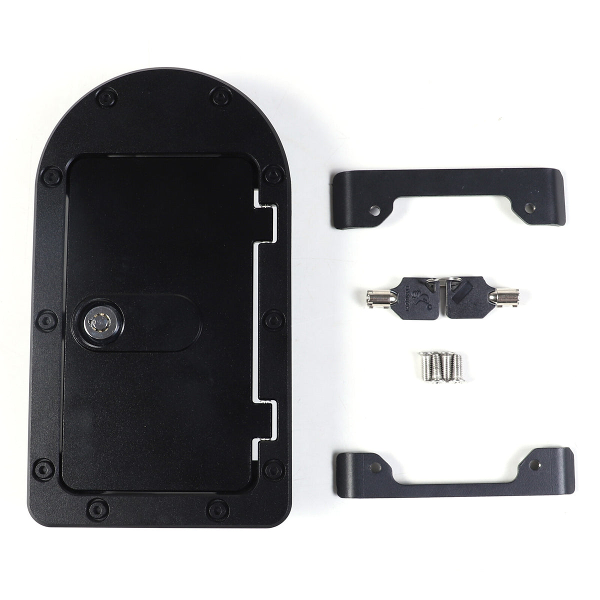 Locking Fuel Door Gas Tank Cap Cover Lock Key For LR Defender 90 110 2004-2019 4