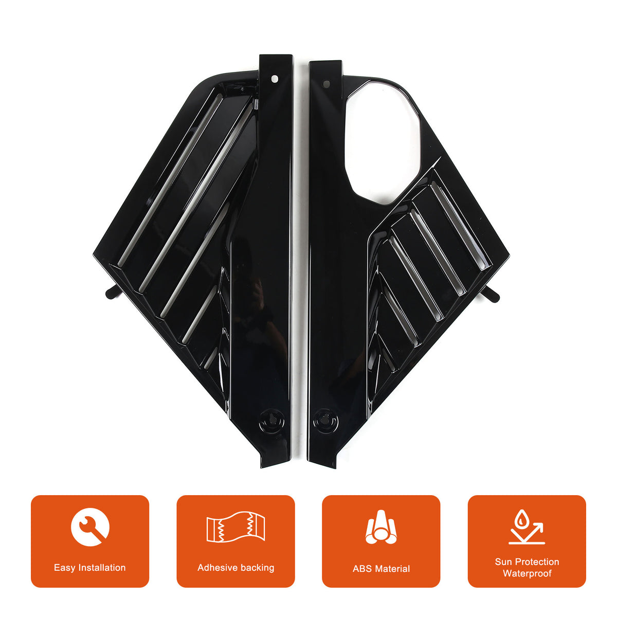 Glossy Black ABS Engine Bay Panel Plate Cover Guard For Corvette C8 Z06 2020-26 21