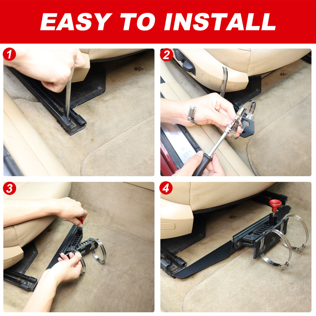 Seat Fire Extinguisher Holder Mount Bracket For BMW 3 Series E90 E91 E92 05-12 11